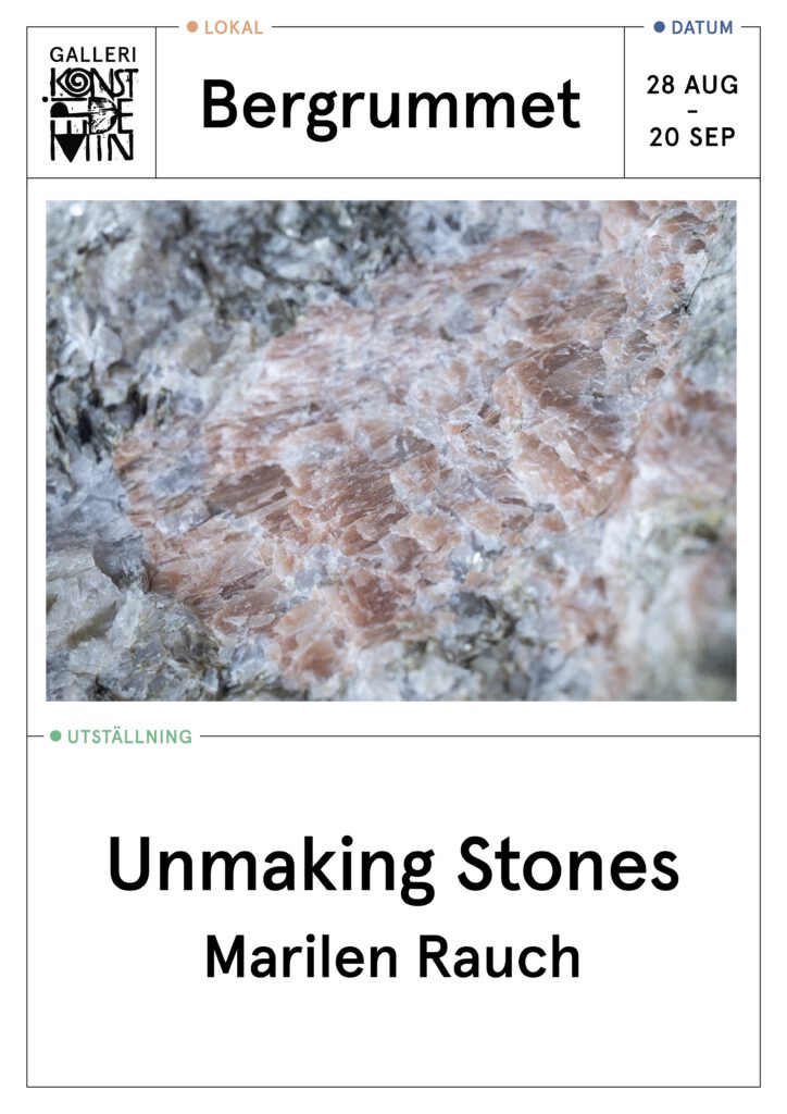 Unmaking Stones